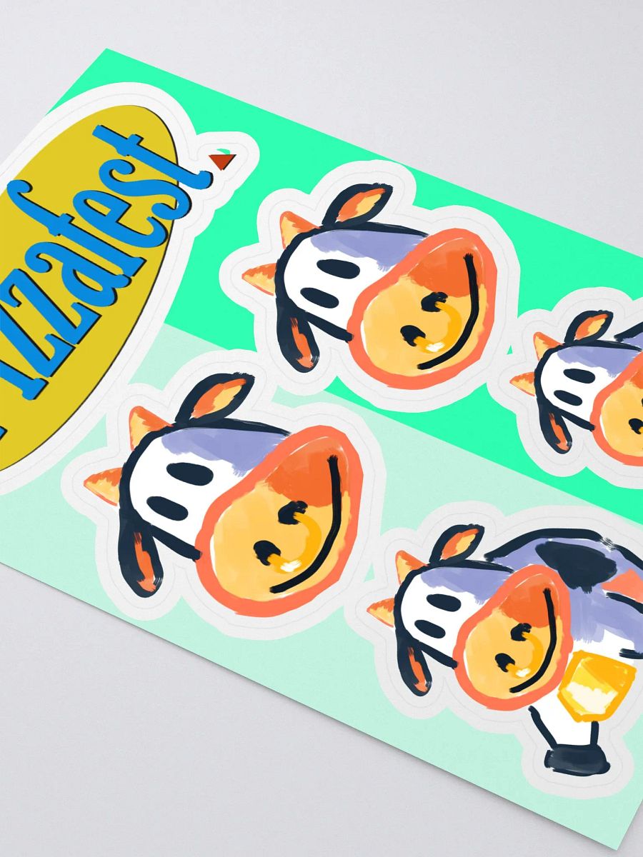 The Cow Stickers product image (3)