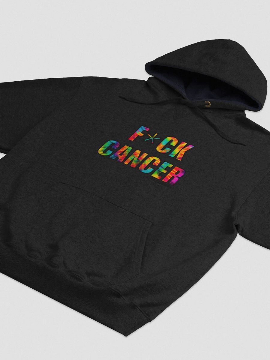 F*CK CANCER TIE-DYE CHAMPION HOODIE product image (3)