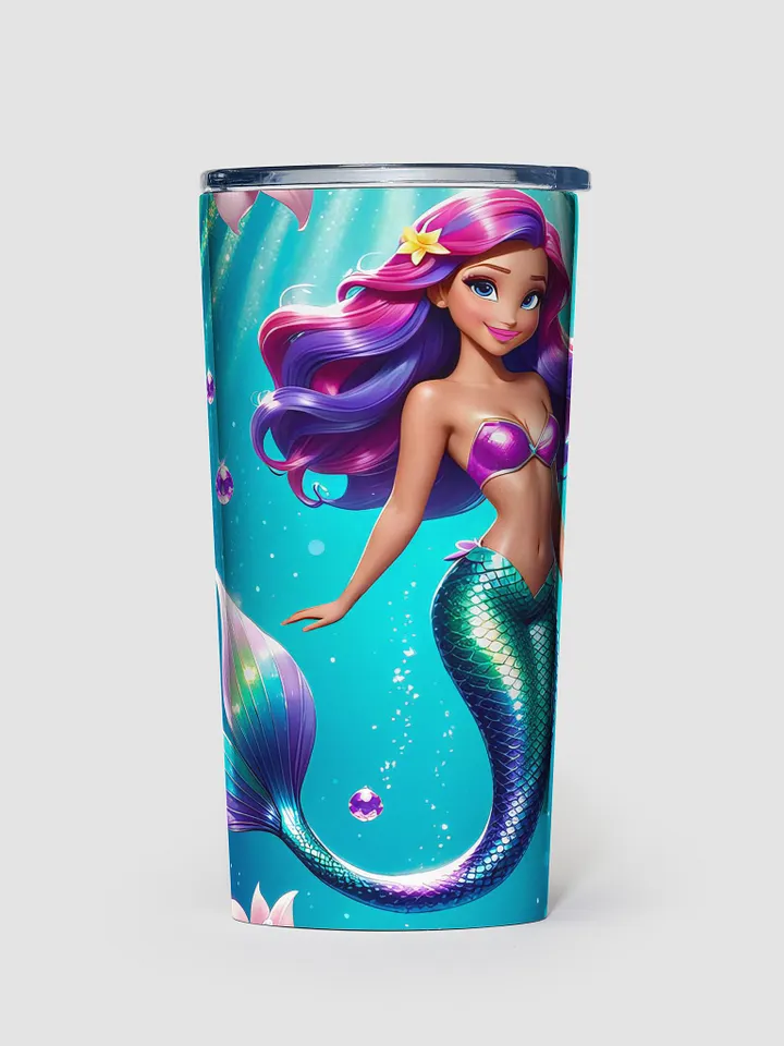 Mermaid Princess 20 oz Stainless Steel Tumbler - V3 product image (1)