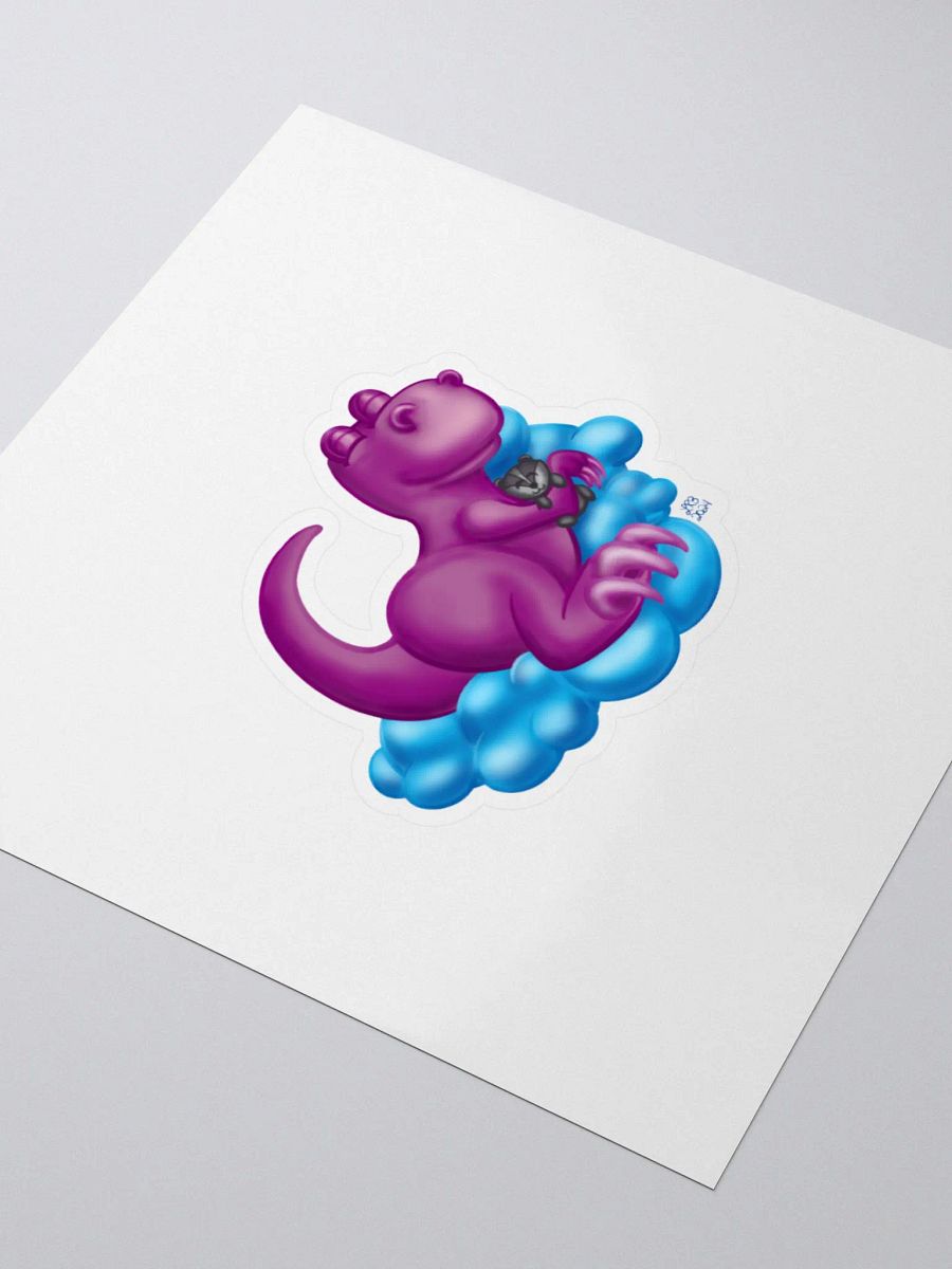 Sleepy Dino Sticker product image (3)