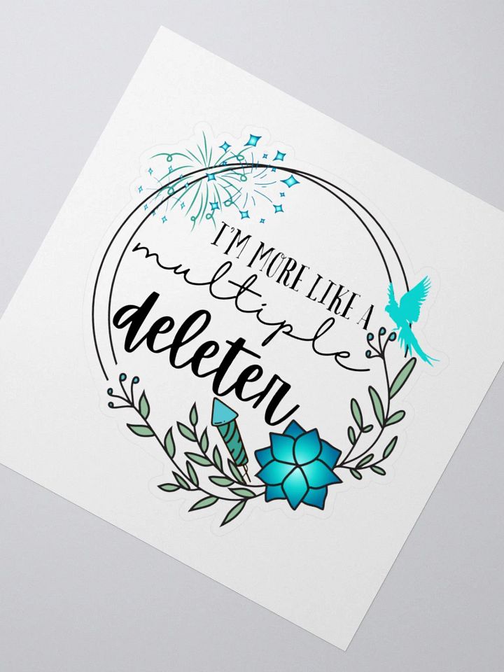 Multiple Deleter Sticker product image (2)