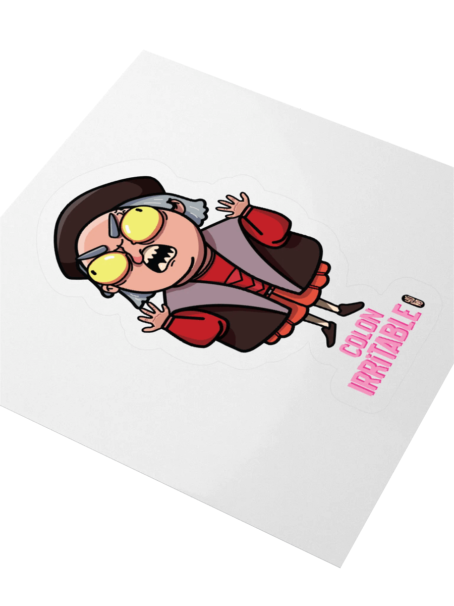 Colon Irritado - Sticker (Kiss Cut) product image (3)