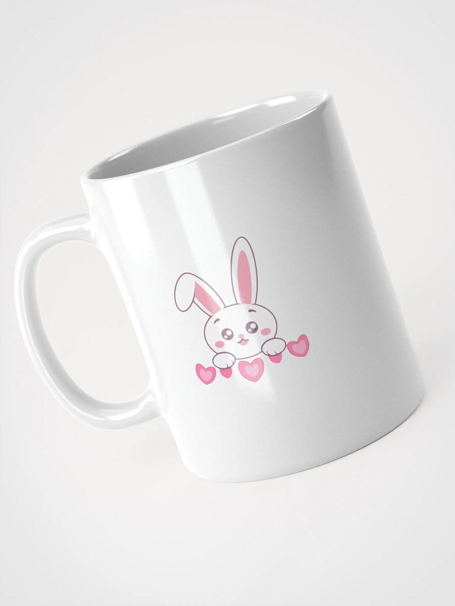 Lovely Bunny White Glossy Mug product image (3)