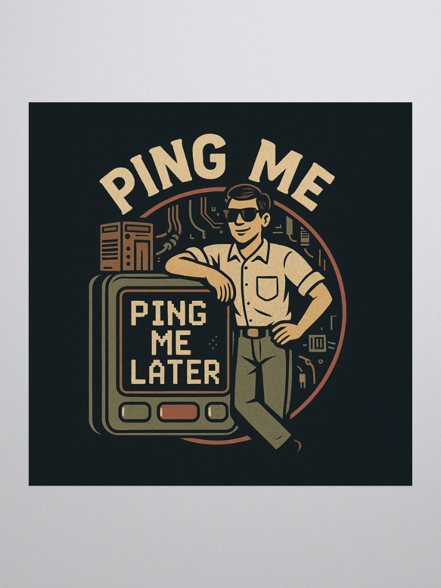 PING ME - Sticker product image (2)