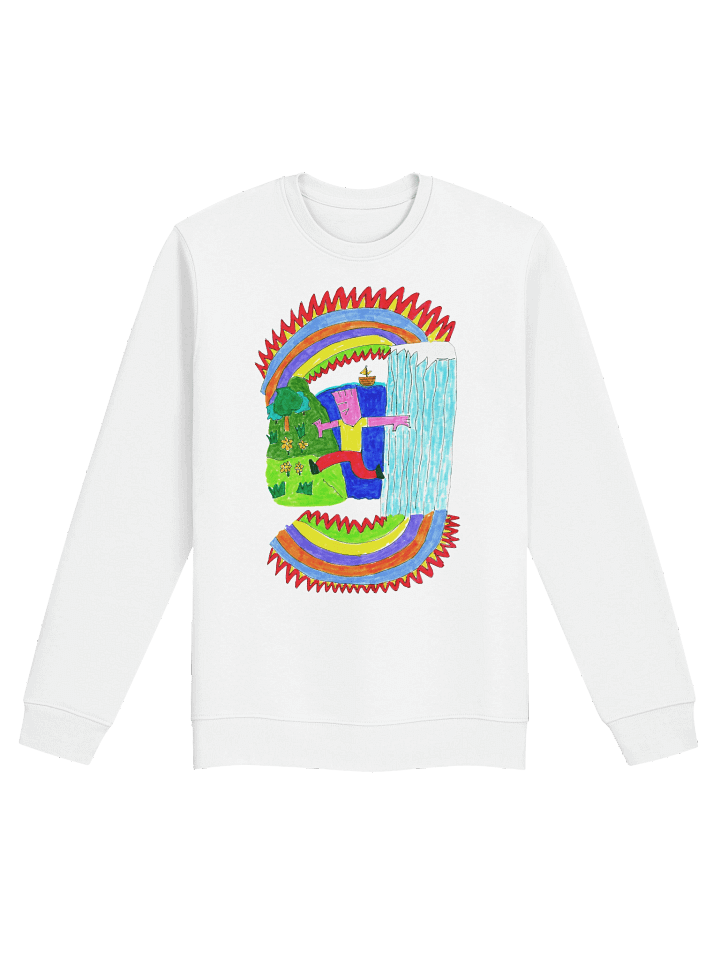 Abstract Lands Beyond Unisex Eco Sweatshirt product image (30)