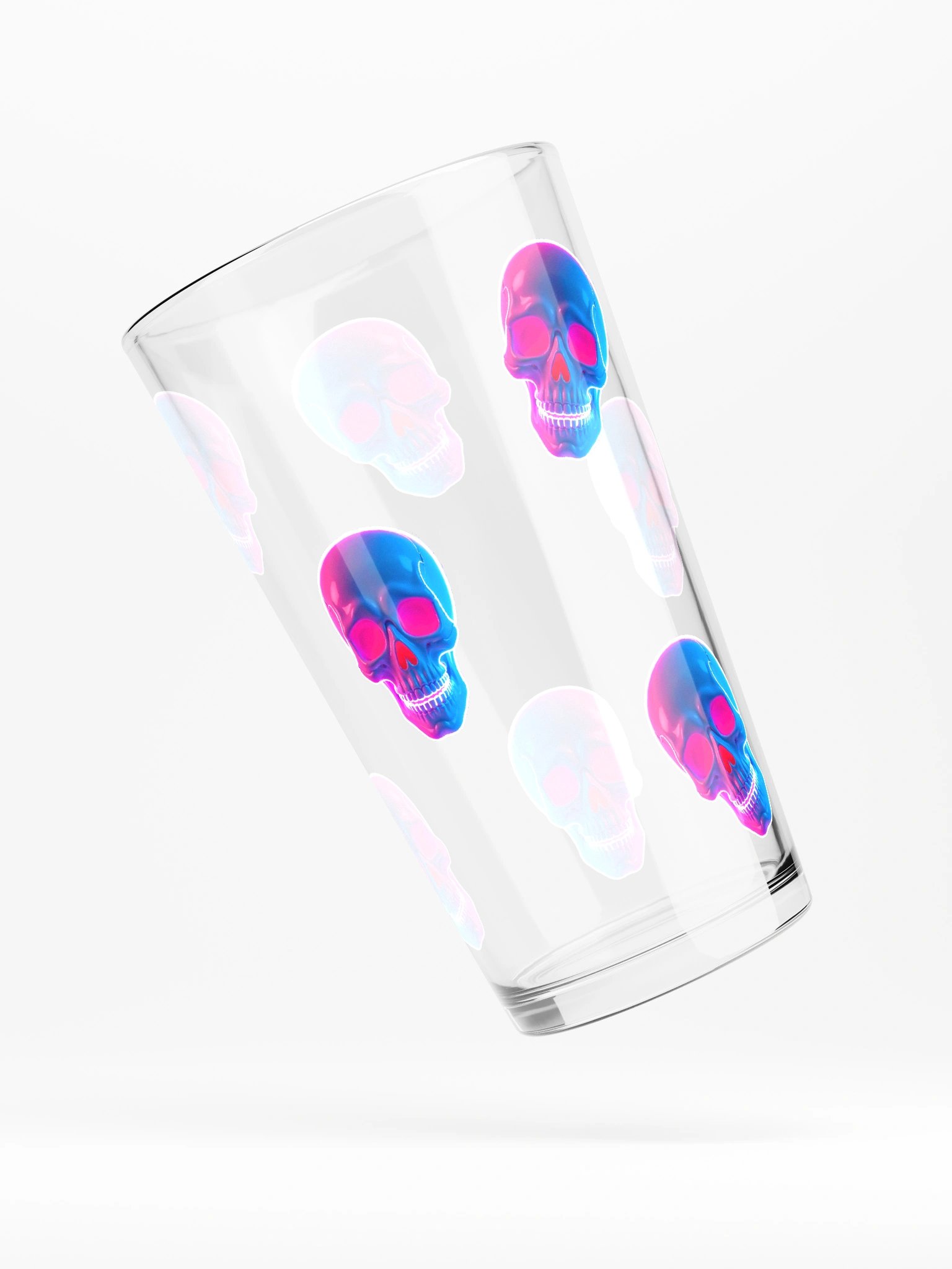 Andromeda Siren Halloween Skull Beer Glass product image (4)