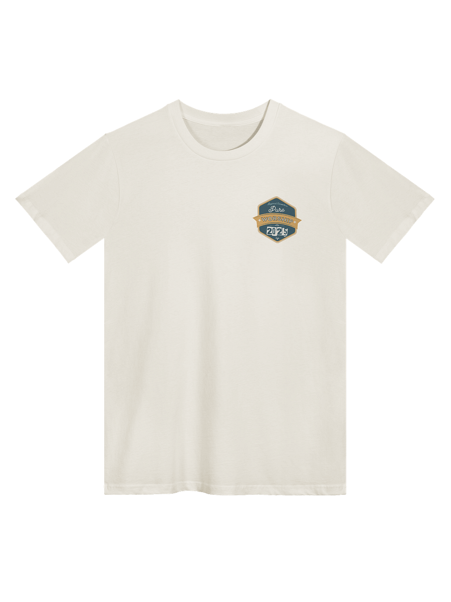 2025 "Pure Worship" Regional Convention Retro Badge T-Shirt product image (1)