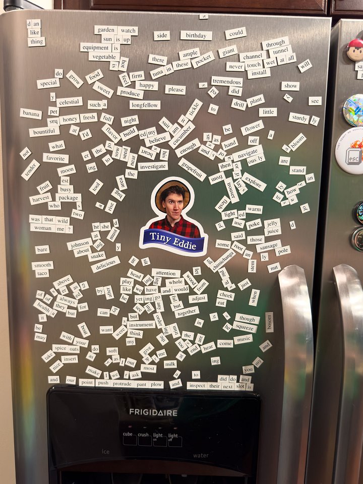 Tiny Eddie Die-Cut Magnet product image (4)