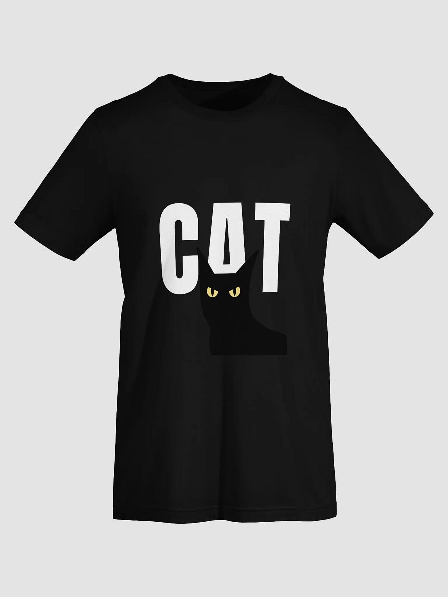 Mystic Cat Silhouette Tee – Elegant Feline Vibes product image (5)