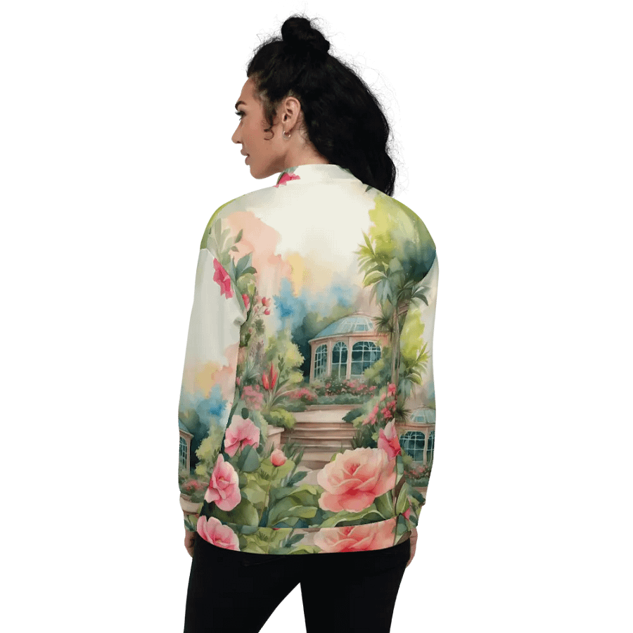 The Lost Garden of Heligan All Over Print Bomber Jacket product image (4)