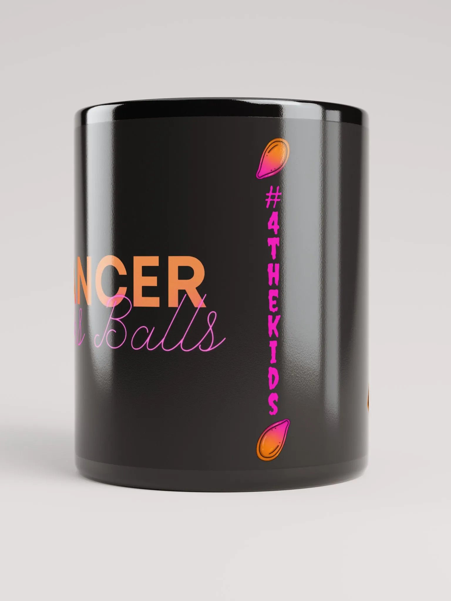 Cancer Sucks Balls - Black Mug product image (10)