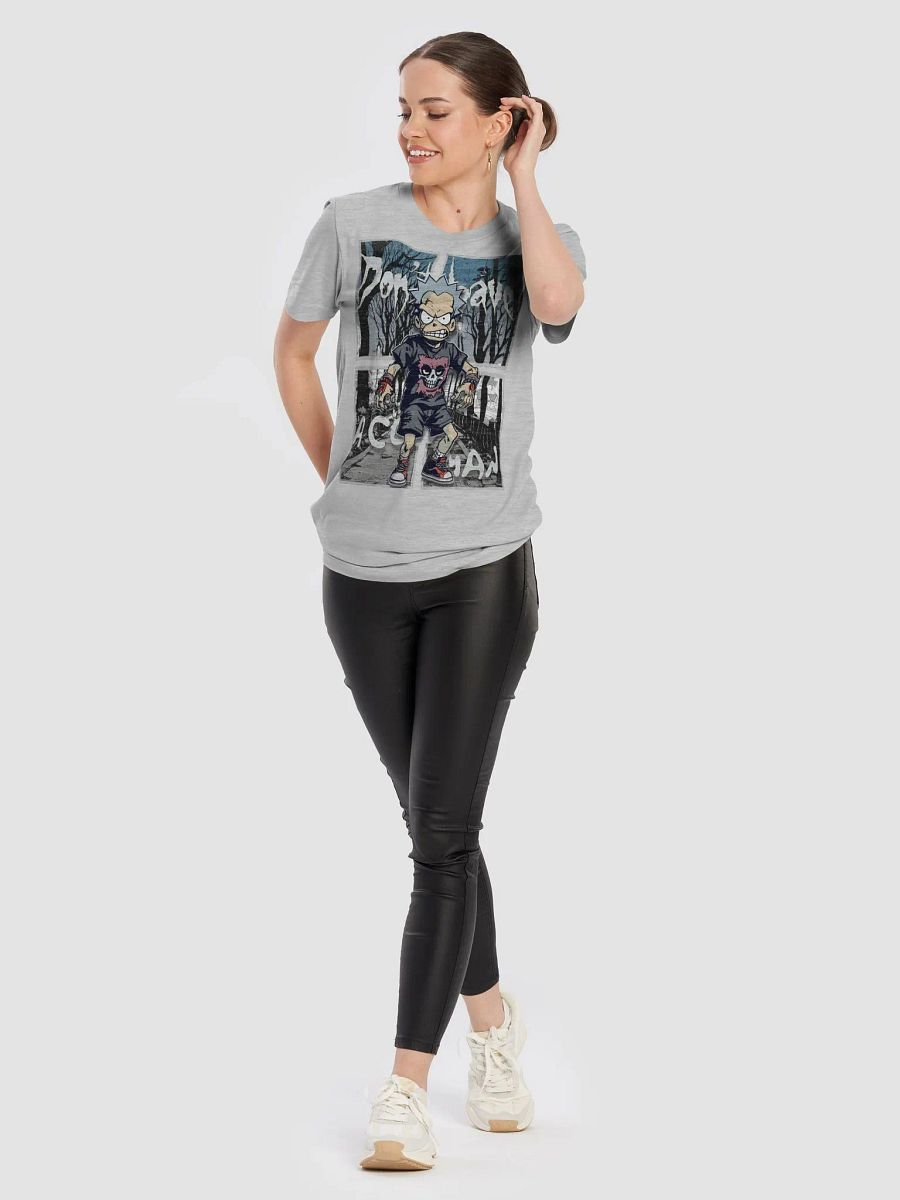 Spiky Blue-Grey Skull T-Shirt product image (10)