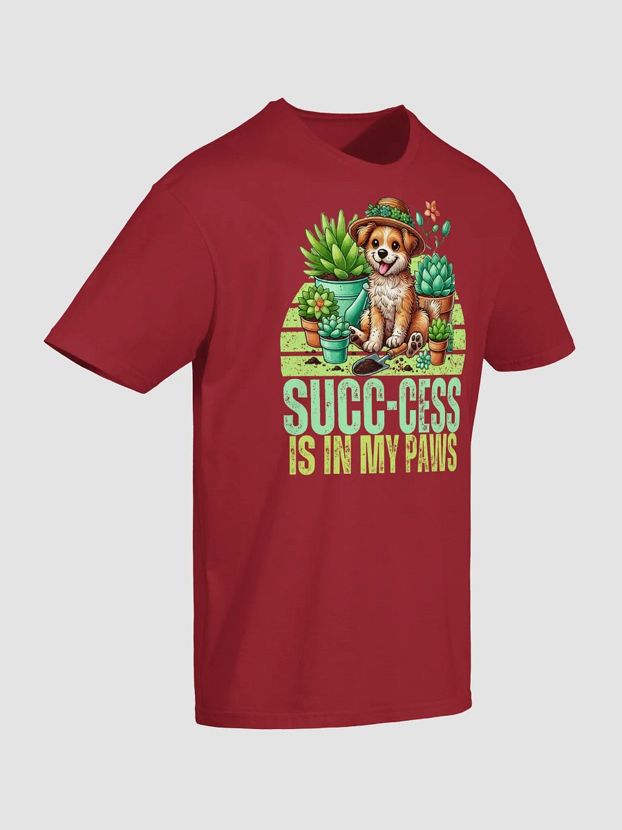 Succ-ess is in my Paws Gray Unisex Shirt product image (3)