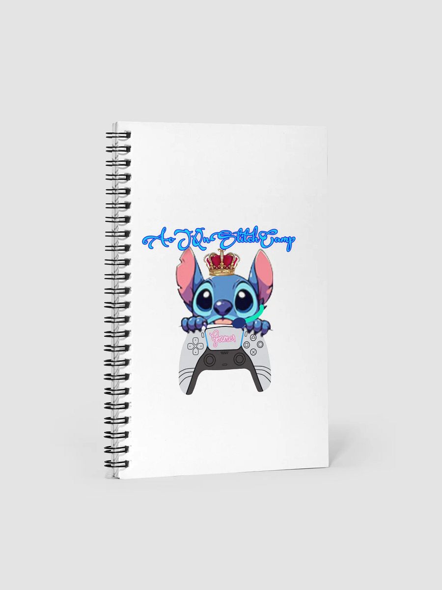 Gamer Crown Spiral Notebook product image (1)