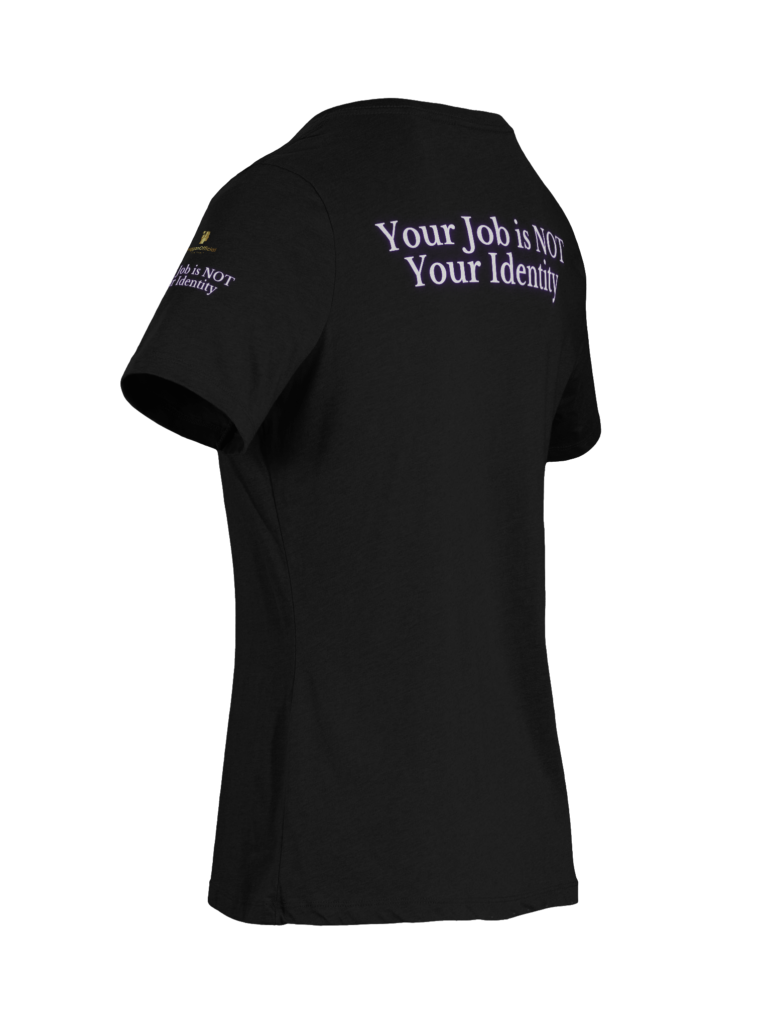 WigganOfficial Your Job Is NOT Your Identity V-Neck T-Shirt product image (59)