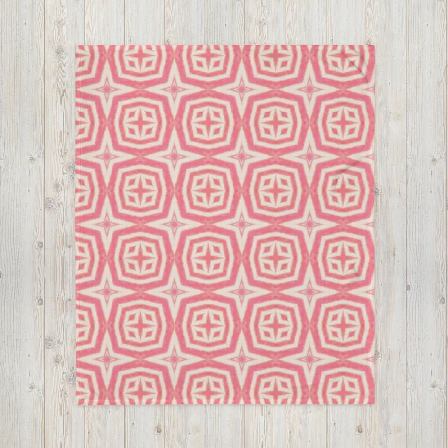 Vibrant Pink Blend-Throw Blanket product image (10)