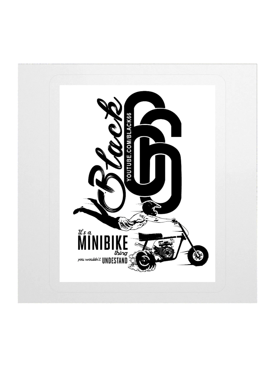 It's a Mini Bike Thing Sticker product image (1)