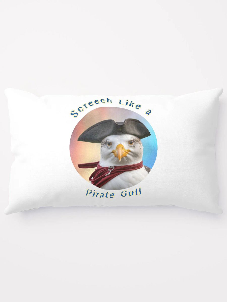 Screech Like a Pirate Gull Pillow product image (13)