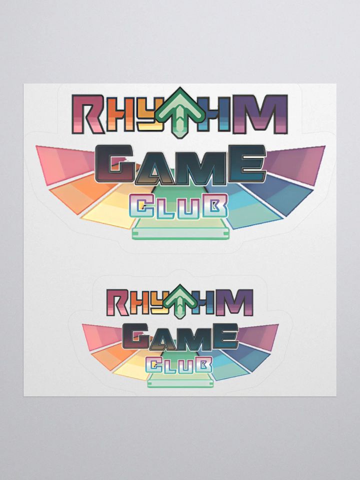 Rhythm Game Club Stickers product image (1)
