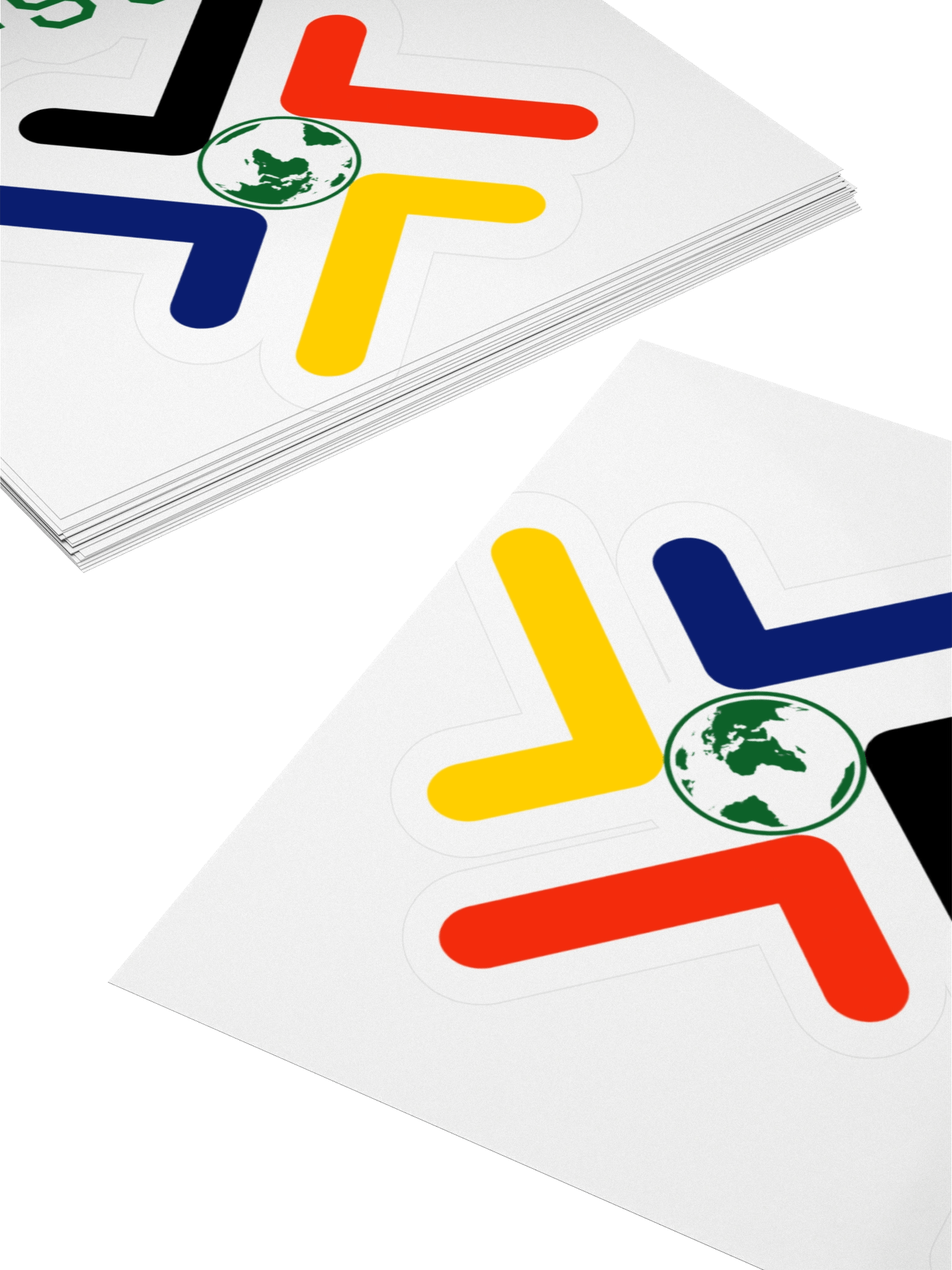 Vi-2s-Dk Global Emblem Kiss Cut Stickers product image (4)