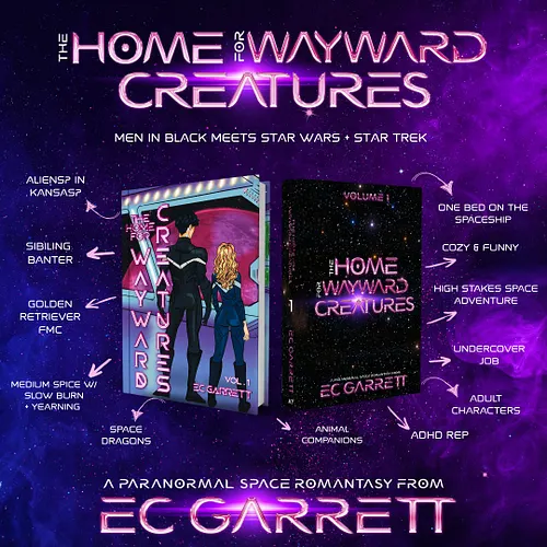 LOVE IS UNIVERSAL

Meet THE HOME FOR WAYWARD CREATURES (Vol 1), my new paranormal space romantasy series about the galaxy’s o...