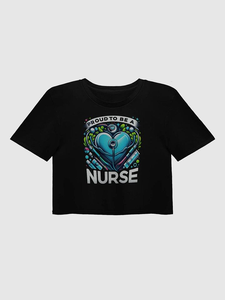 Proud Nurse, Heartfelt Nurse Celebration Crop Top product image (2)