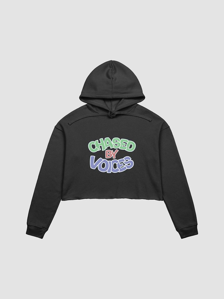 ChasedByVoices Stylized Crop Hoodie product image (1)