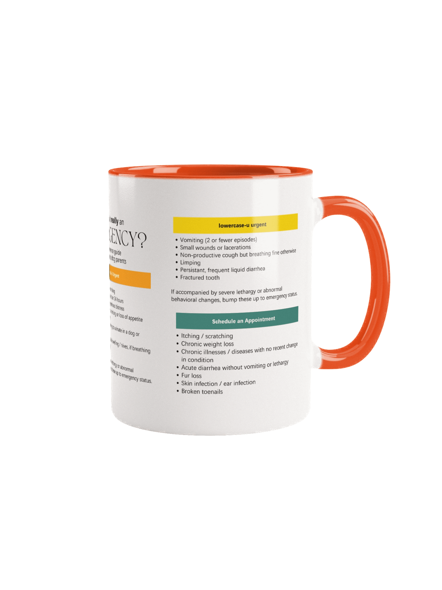 Dog Emergency Urgency Mug product image (21)