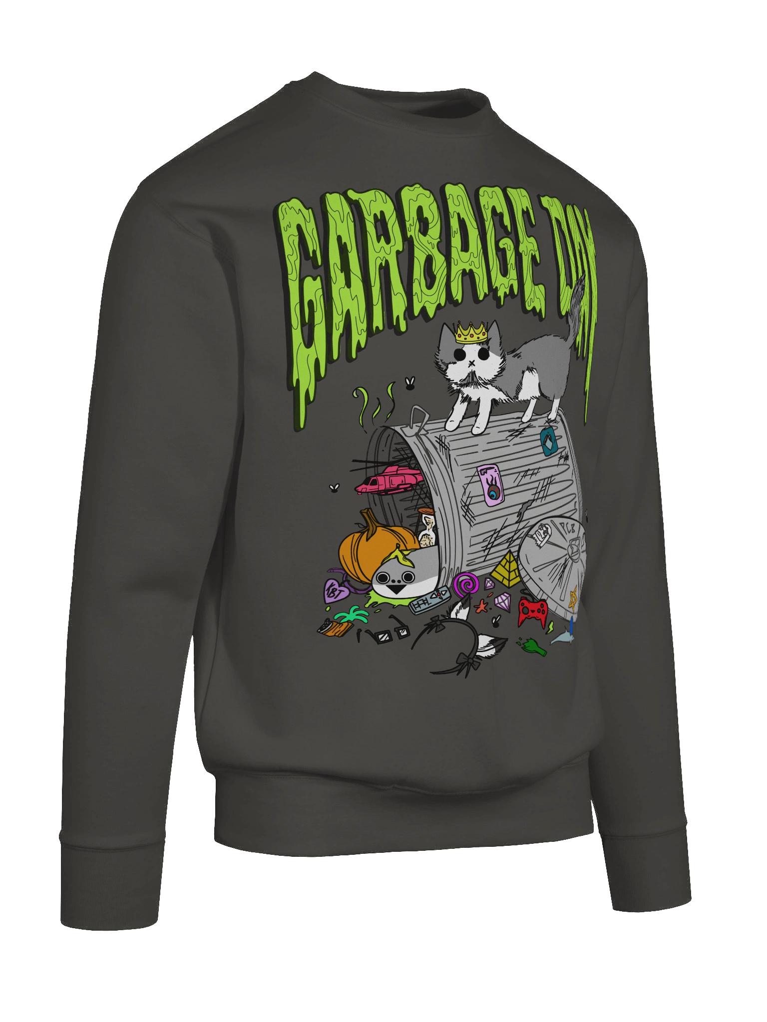 garbage day crew neck sweater product image (10)