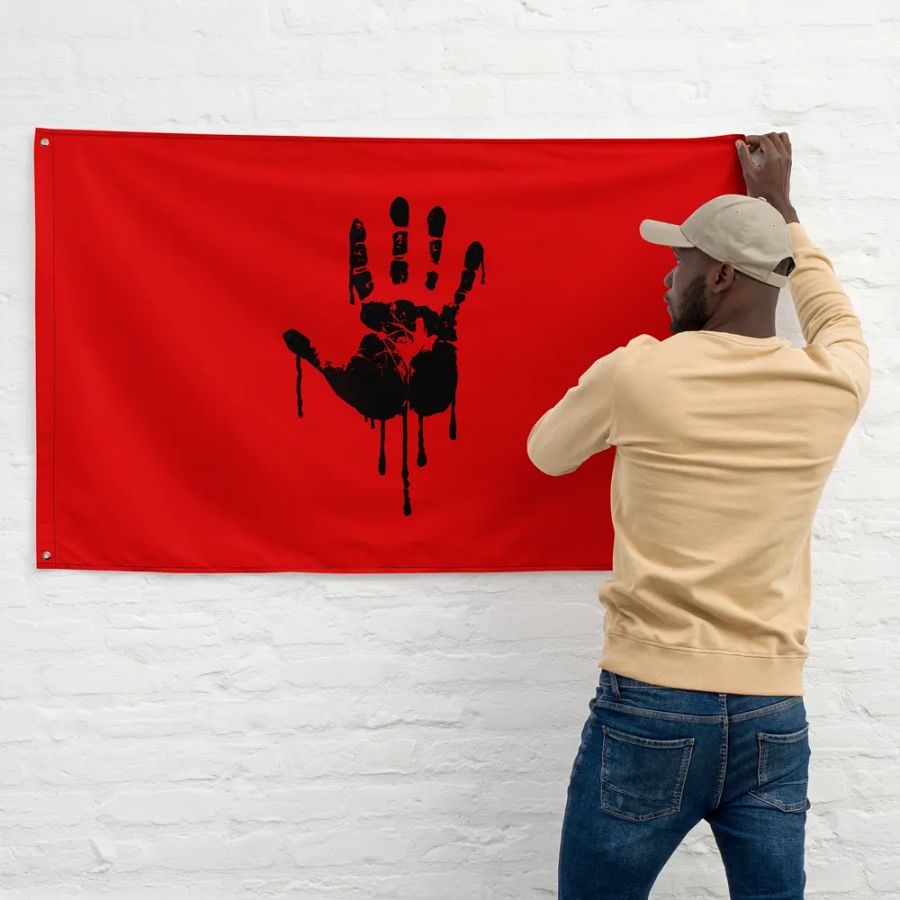 Dark As Midnight Flag product image (11)