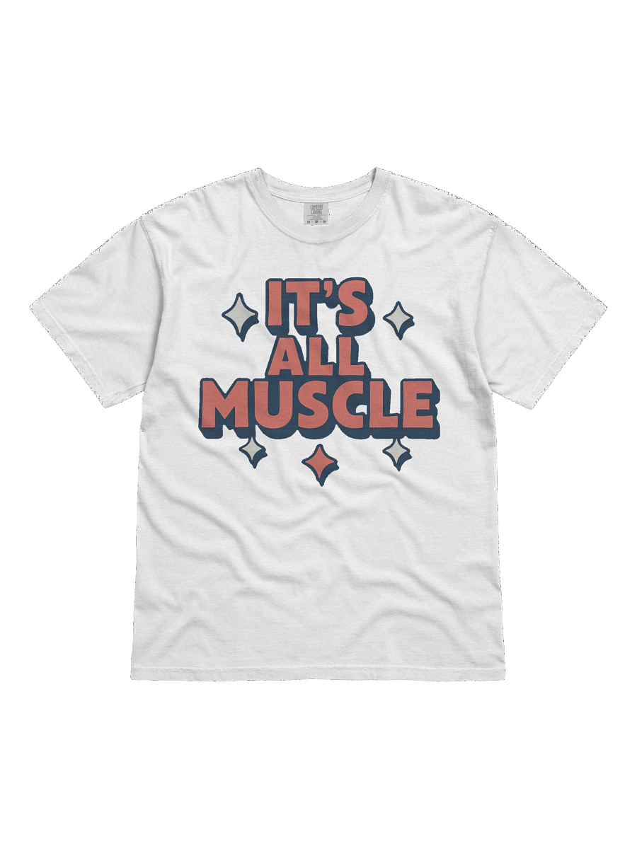 ITS ALL MUSCLE – Retro Typography Design product image (1)