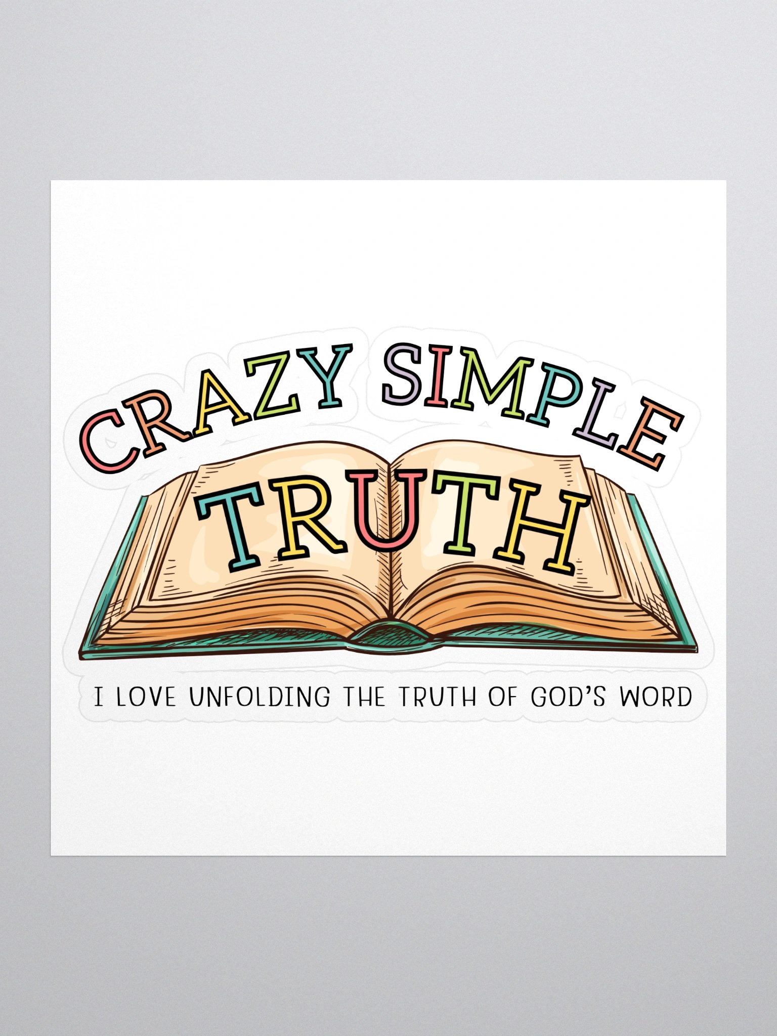 Kiss Cut Bible Stickers product image (1)