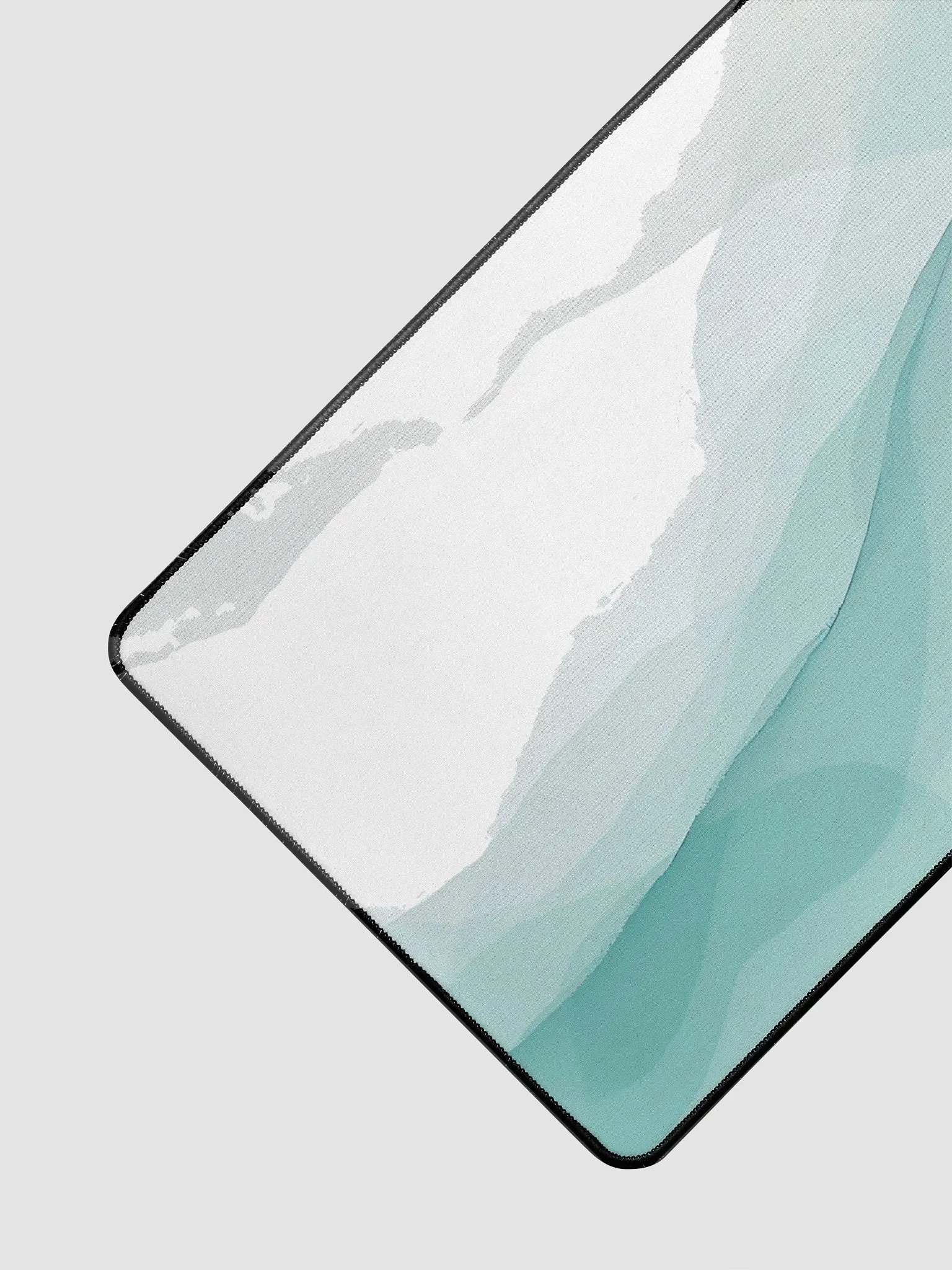 Teal Wave Desk Mat product image (3)