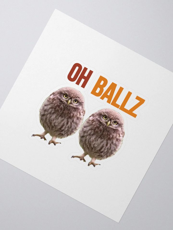 Oh Ballz Sticker product image (2)
