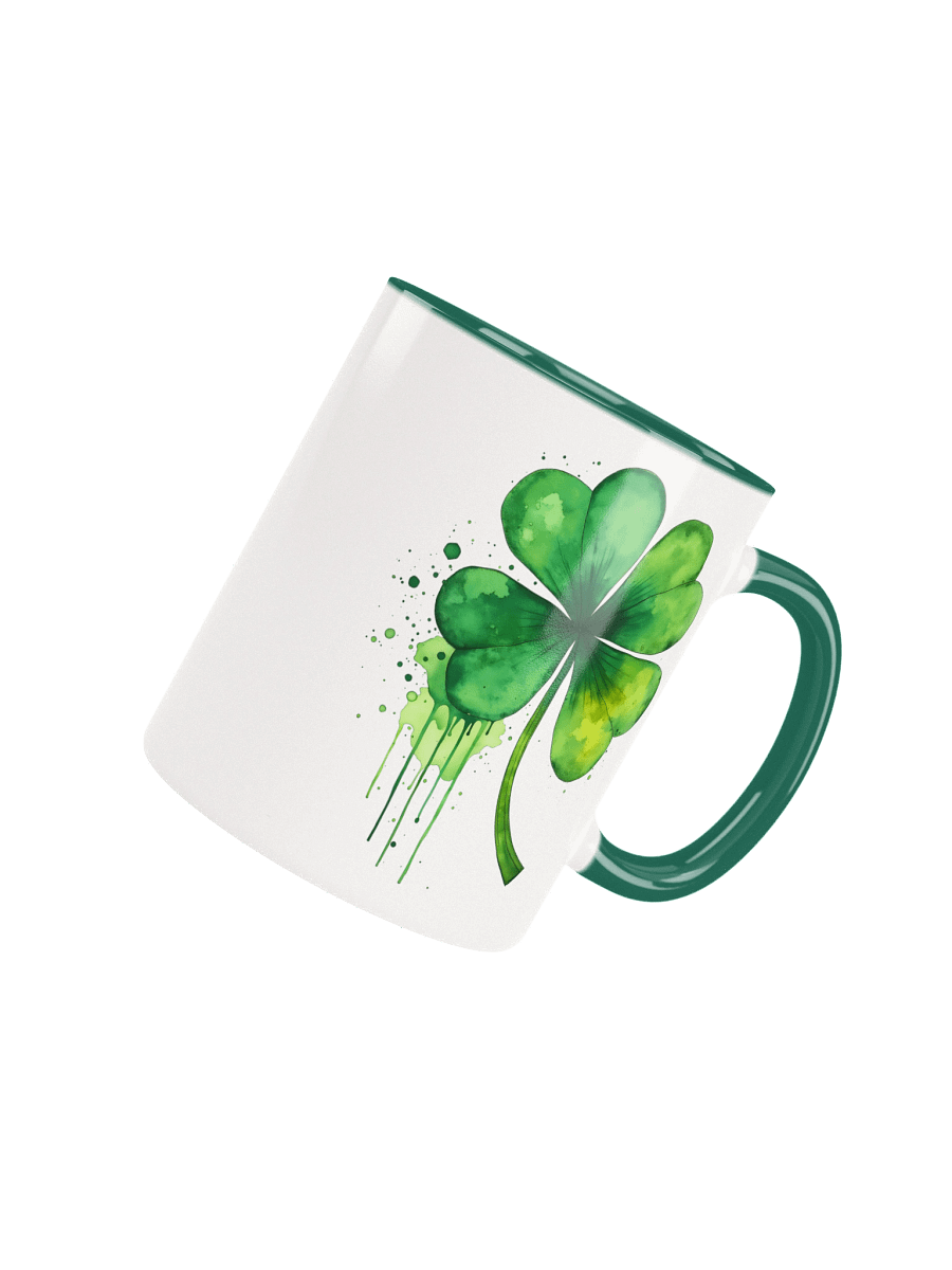 Shamrock Splash Watercolor Mug product image (18)