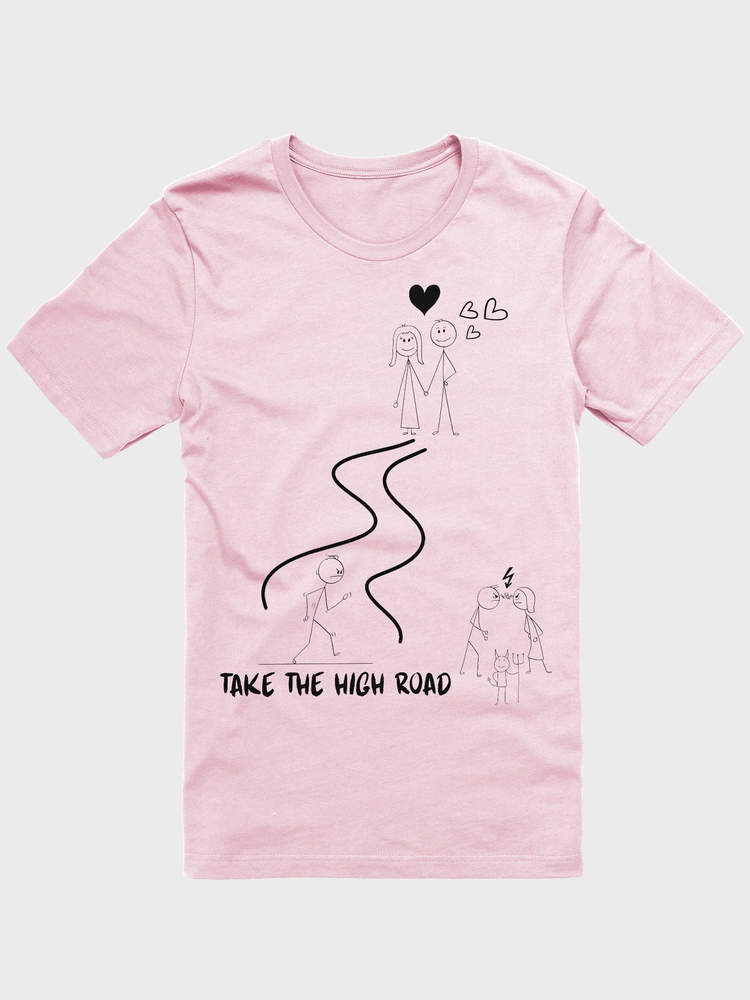Take the High Road Super T-Shirt product image (1)