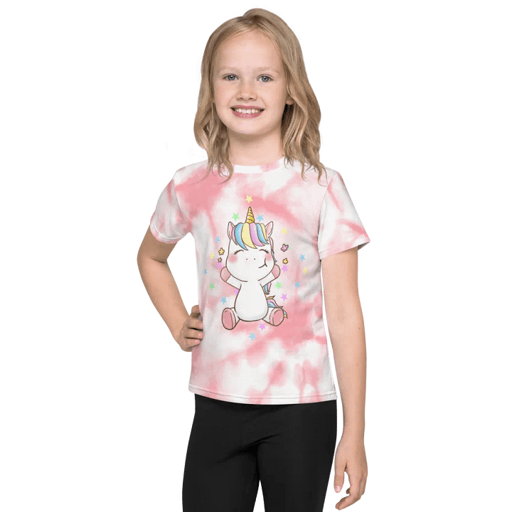 Cute Unicorn T Pink product image (1)
