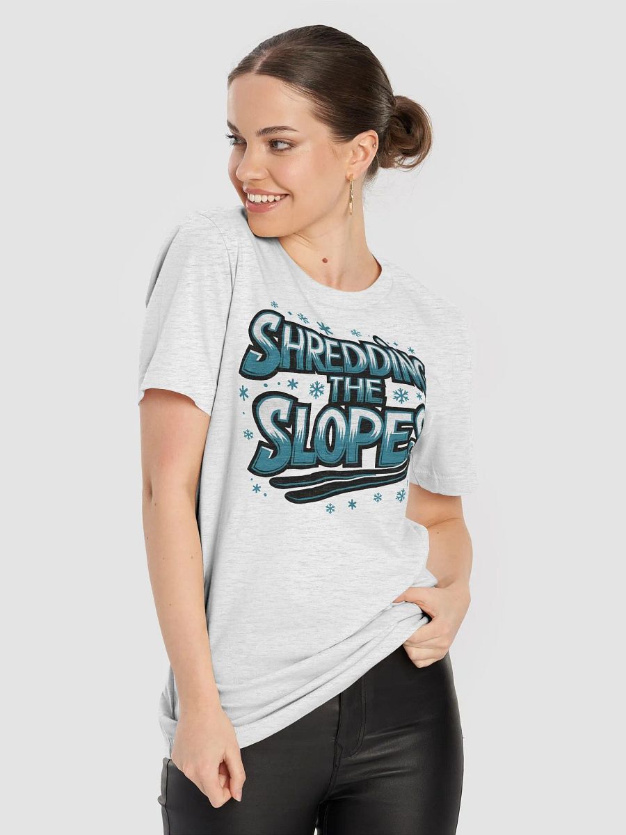 “SHREDDING THE SLOPES” t-shirt product image (8)