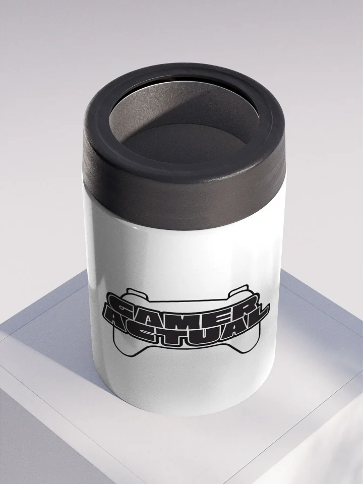 Bold Gamer Actual Stainless Steel Koozie product image (2)