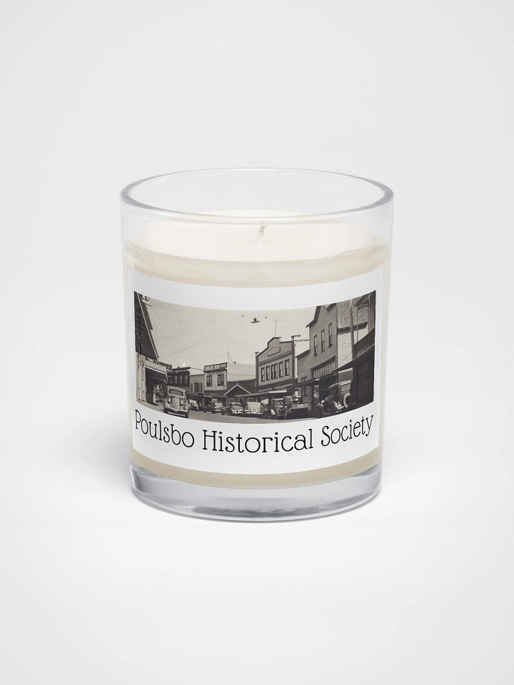 Old Downtown Poulsbo Scene Soy Wax Candle product image (1)