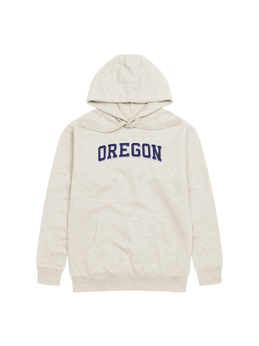 Oregon Vintage Stylish Embroidery Unisex Premium Hoodie product image (1)