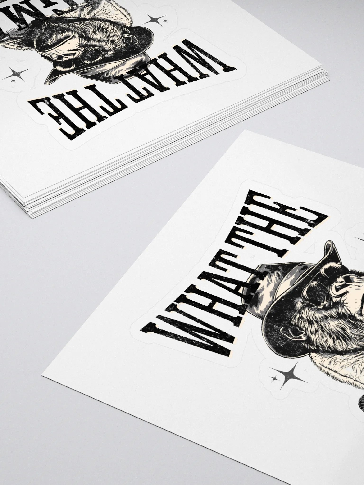 Funny What the Sigma? Ironic Meme Sticker Set product image (4)