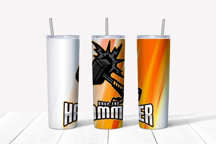 Drop The Hammer Tumbler product image (1)