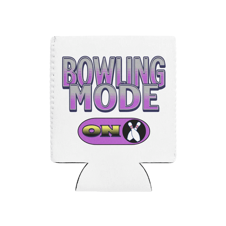 Bowling Mode On Can Cooler - Keep Your Drink Cool! product image (1)