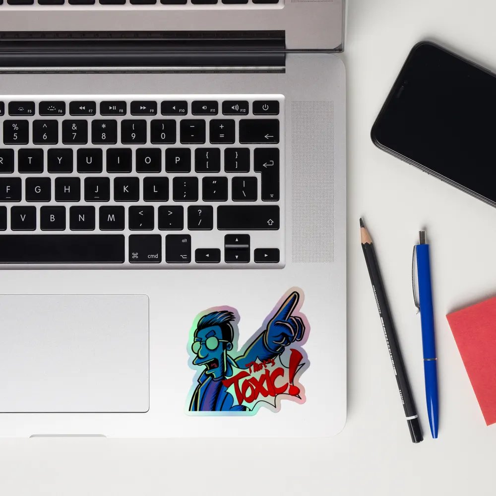 That's Toxic Sticker product image (10)