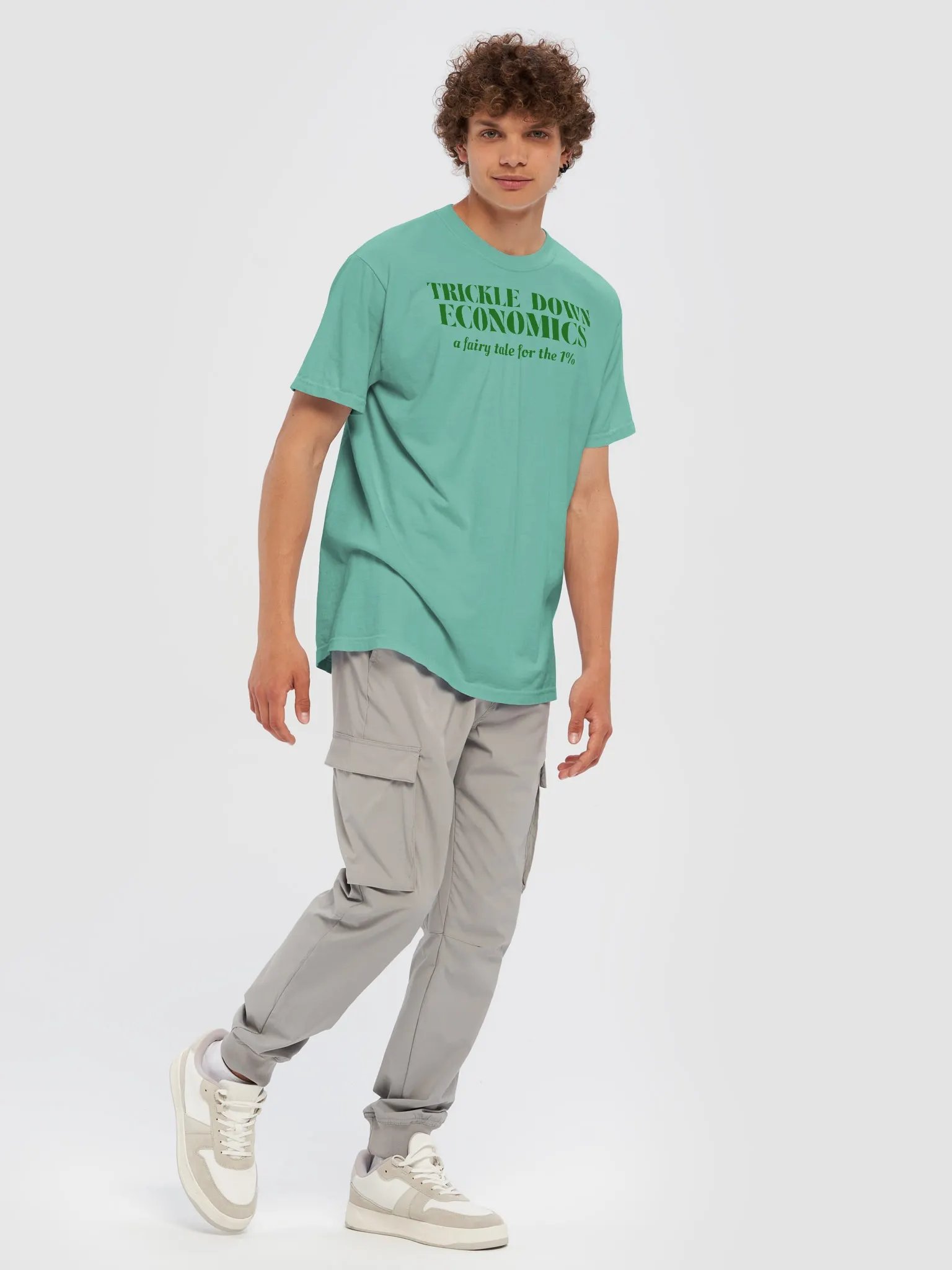 Tickle Down Economics Tee. (Men) product image (95)