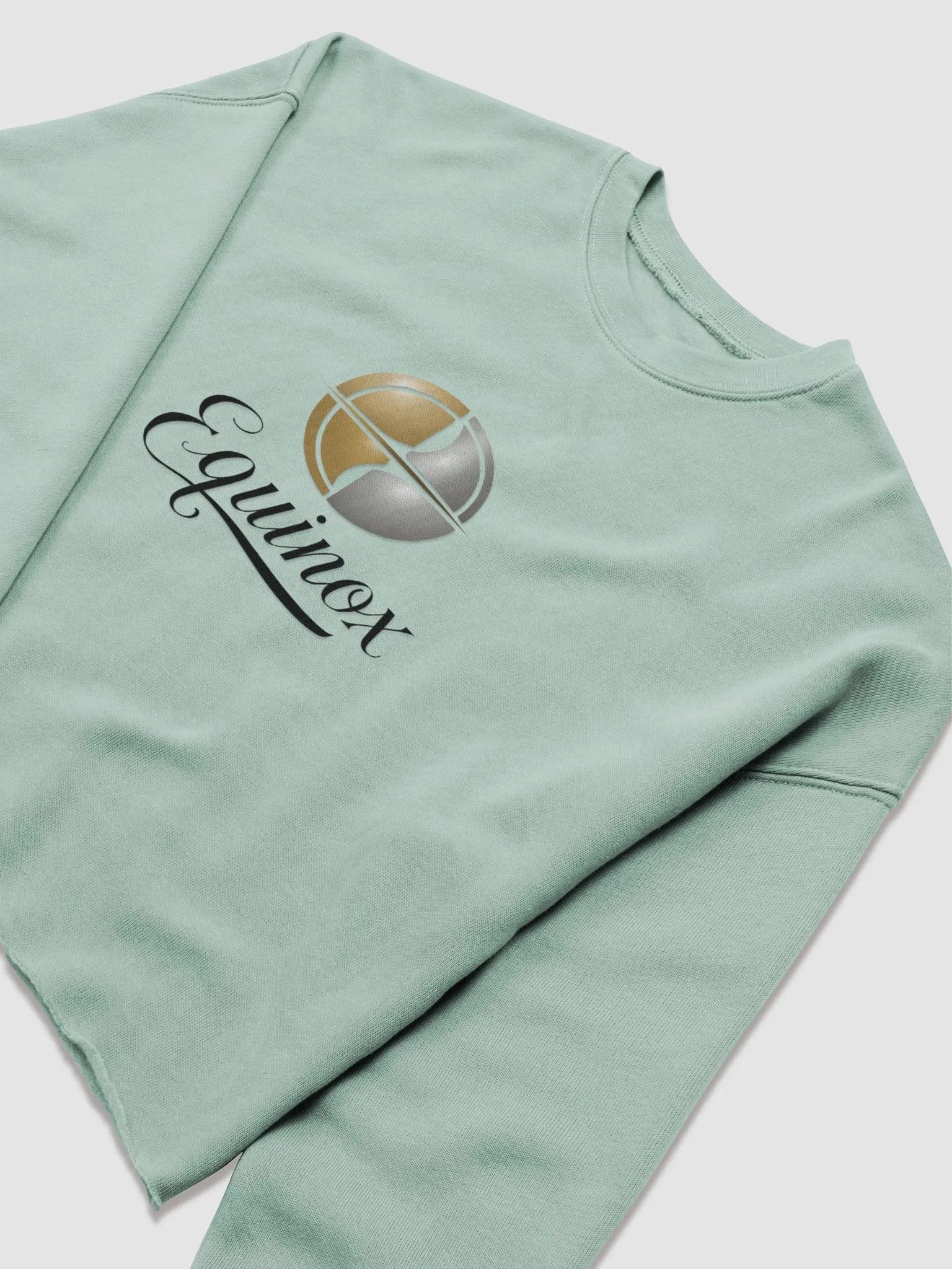 Equinox Women's Fleece Crop Sweatshirt - Cozy and Trendy product image (7)