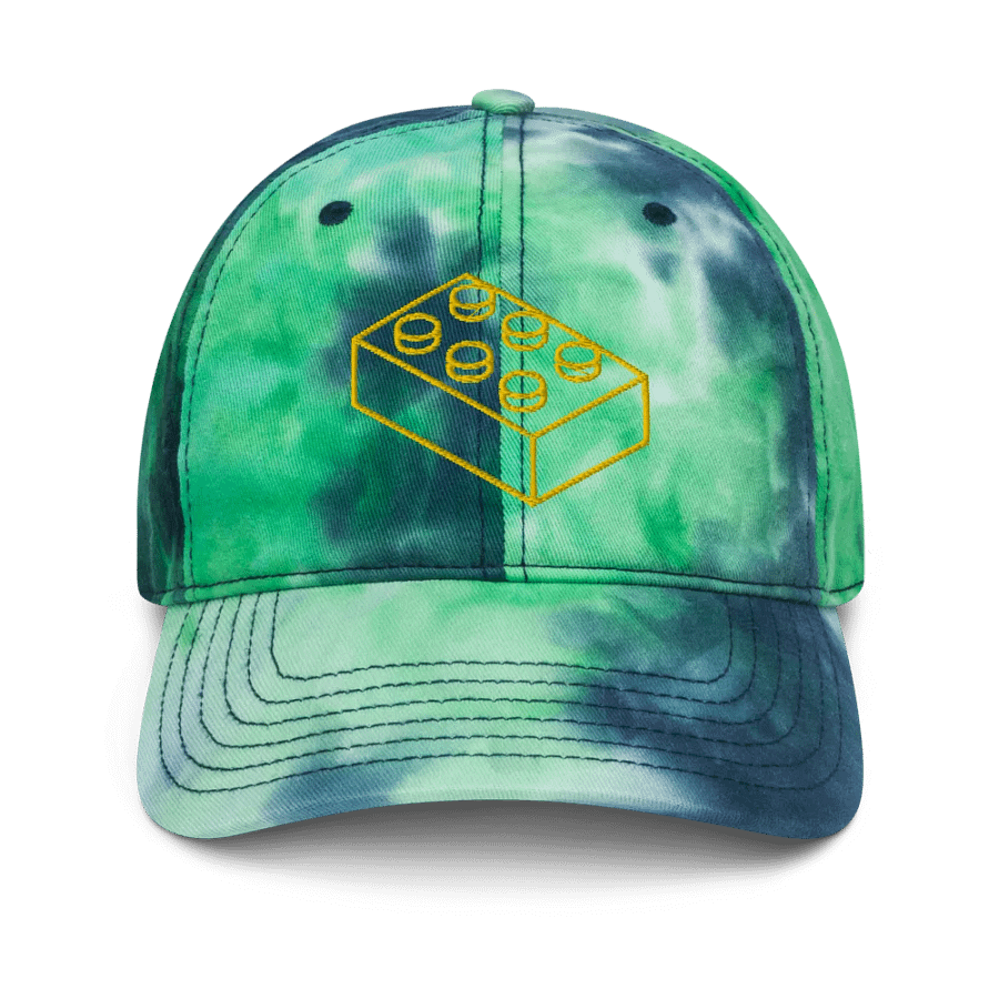 Brick Fan Embroided Tie-Dye Cap product image (2)