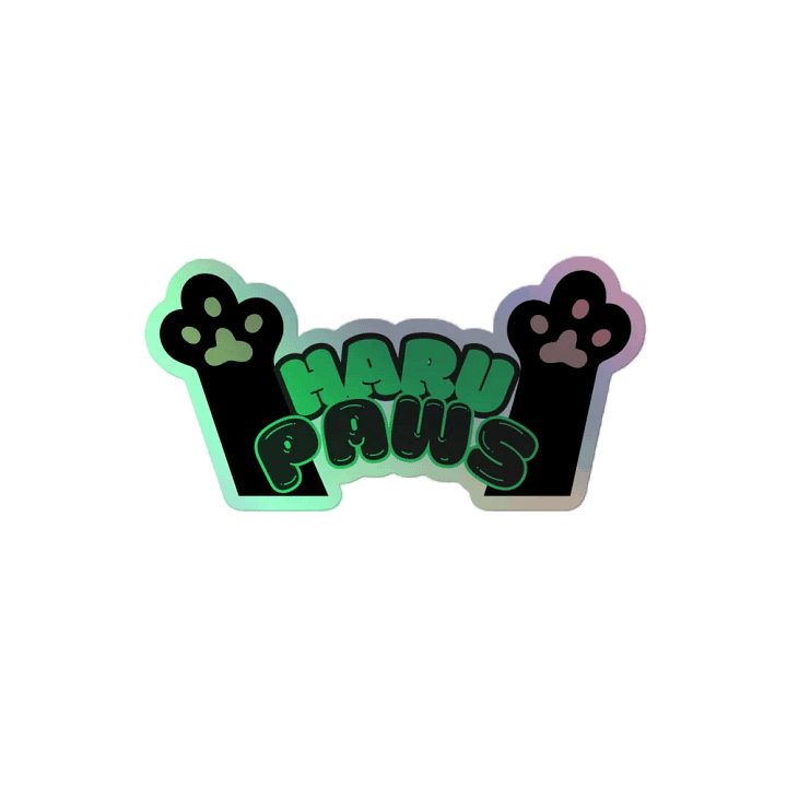 Haru Paws Holographic Sticker Sheet product image (2)