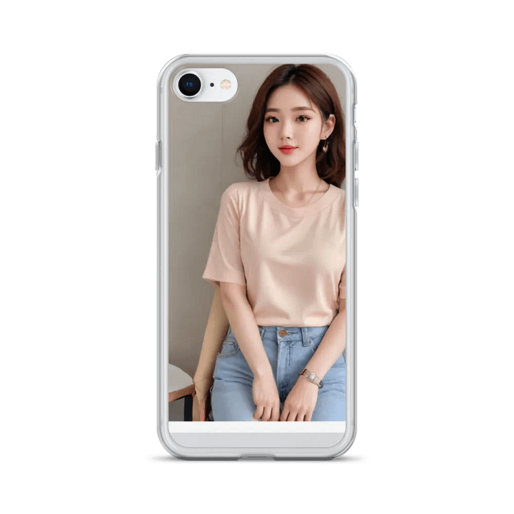 Pretty Korean girl new iPhone phone case product image (20)